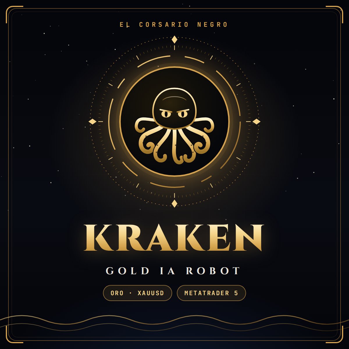 Kraken Gold IA Robot